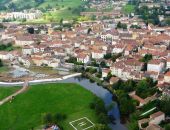 Le Sornin vu du ciel