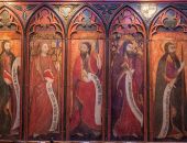 Les stalles à l'Eglise