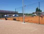 Des terrains de tennis flambant neufs