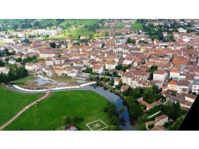 Le Sornin vu du ciel