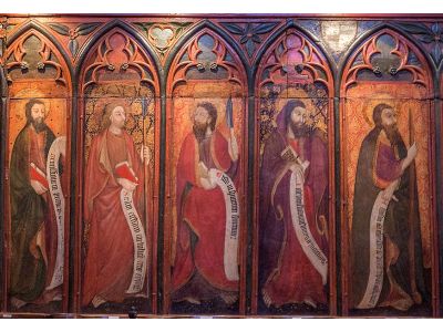 Les stalles à l'Eglise