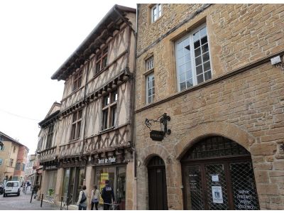 Maison à pan de bois